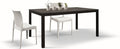 Tavolo allungabile KONTE.DESIGN, Antracite, 160 × 90 cm, 220 × 90 cm, legno, acciaio, per sala da pranzo e cucina