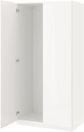 Armadio, Bianco, 100 × 60 × 201 cm