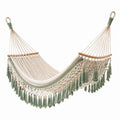 Amaca in Cotone con Nappe Verde Beige