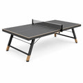 Tavolo da ping pong rettangolare in laminato e acciaio nero