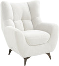 Poltrona Atlantic Home Collection, 88 cm, Bianco, tessuto, per soggiorno