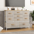 Cassettiera Feonase, 9 cassetti, regolabile, legno, MDF, per soggiorno e camera da letto