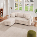 Divano letto Kebnor, 219,5 × 142,5 × 83 cm, con funzione letto, con contenitore, per soggiorno
