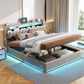 Letto LSFYYDS, 140 × 200 cm, Grigio, matrimoniale, con contenitore, con rete a doghe, imbottito, legno, velluto, materasso non incluso