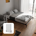Letto Wallbedking, 140 × 200 cm, legno, pieghevole, con rete a doghe, per camera da letto