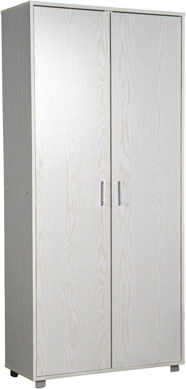Armadio Arredo Stock, 78 × 35 × 170 cm, Bianco