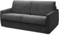 Divano letto Mondo Sofa Group, H14, 140 × 190cm, Grigio, 3 posti, legno, metallo, per soggiorno