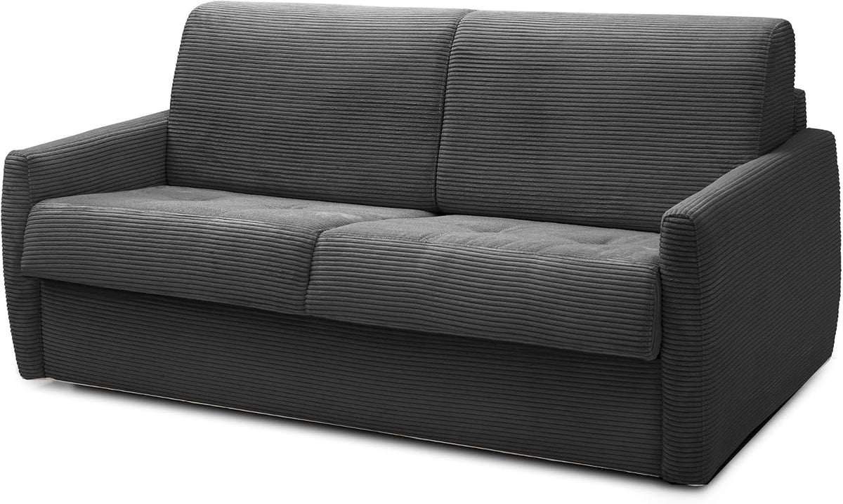 Divano letto Mondo Sofa Group, H14, 140 × 190cm, Grigio, 3 posti, legno, metallo, per soggiorno
