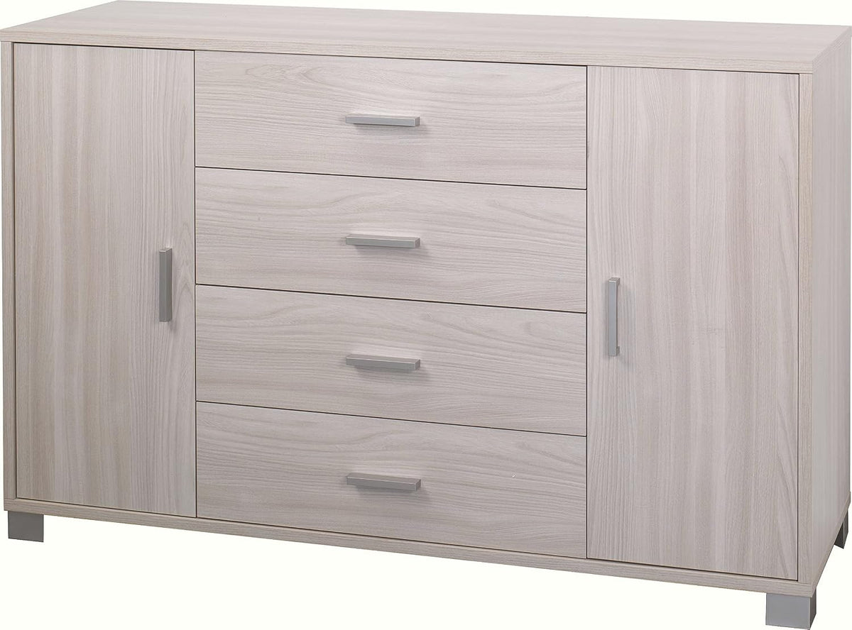 Credenza Sarmog, 136 × 41 × 86 cm, per soggiorno