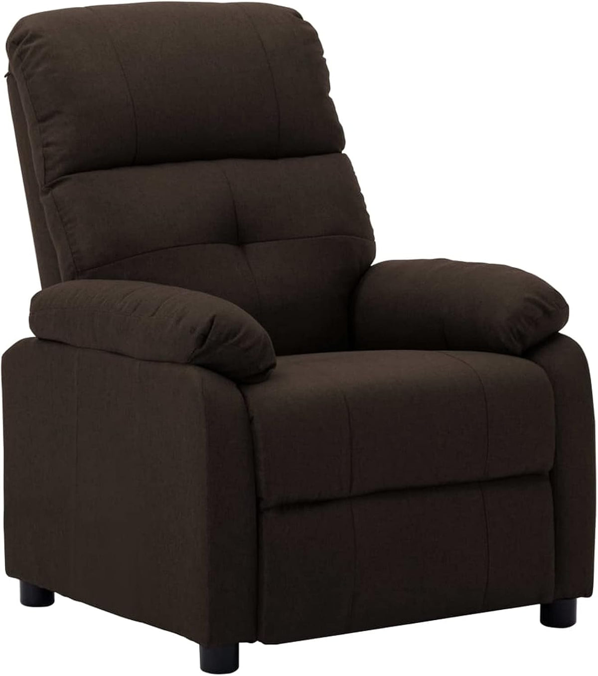 Poltrona reclinabile Gecheer, 76 × 90 × 100 cm, tessuto, con poggiapiedi, per soggiorno