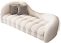Divano SLEEVE, 240 cm, Crema, tessuto, per soggiorno