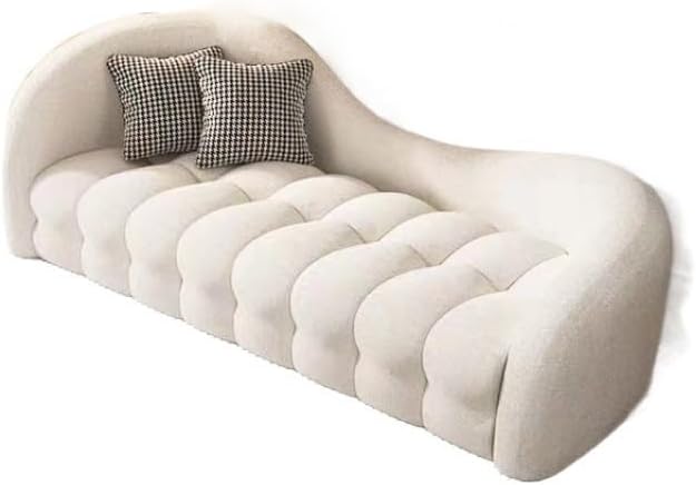 Divano SLEEVE, 240 cm, Crema, tessuto, per soggiorno