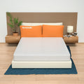 MiaSuite H14 Materasso una piazza e mezza 120 × 190 cm, altezza 14 cm, semi-rigido, sfoderabile, waterfoam