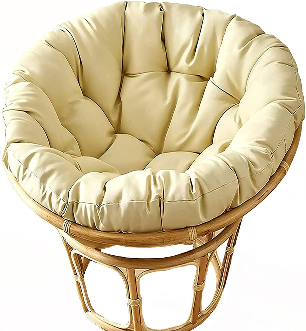 Sedia sospesa, 110 × 110 cm, rattan, per giardino e terrazzo