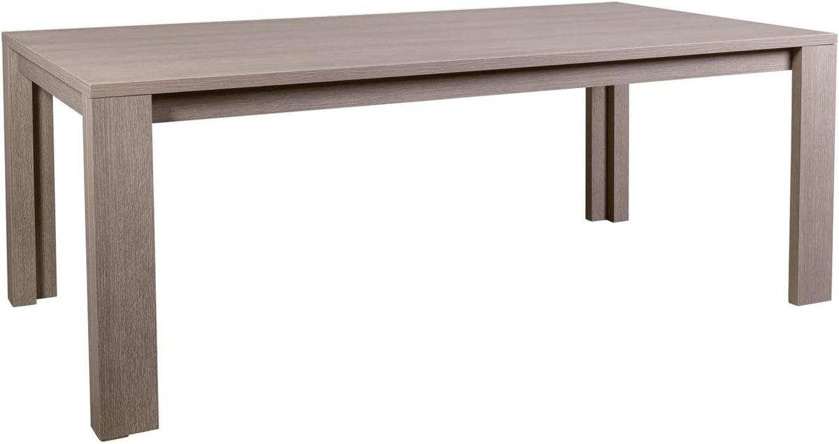 Composad Tavolo da pranzo, 8 posti, 200 × 76,50 × 100 cm, Rovere, legno, per ufficio
