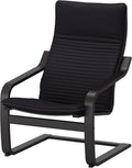 Ikea Poltrona, POÄNG, Nero/Marrone, legno, per soggiorno