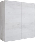 Mobile a muro Mama Store, 2 ante, Rovere/Bianco, 71 cm