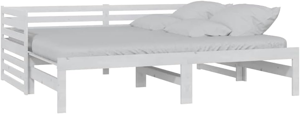 YNGBHFNOP Divano letto, 90 × 200 cm, legno massello, per soggiorno