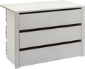 Composad Cassettiera, 3 cassetti, 72,3 × 69,3 × 50,9 cm, tessuto, per camera da letto