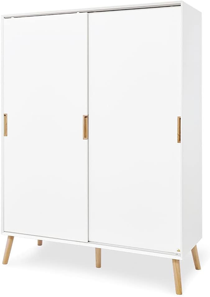 Armadio PINOLINO, con ante scorrevoli, 140 × 55 × 190 cm, legno