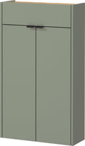 GERMANIA DIE MÖBELMACHER Armadio, 56 × 97 × 22 cm, Verde/Tortora/Rovere, metallo