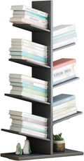 Libreria YHKJLYH, Grigio, bambù, per ufficio