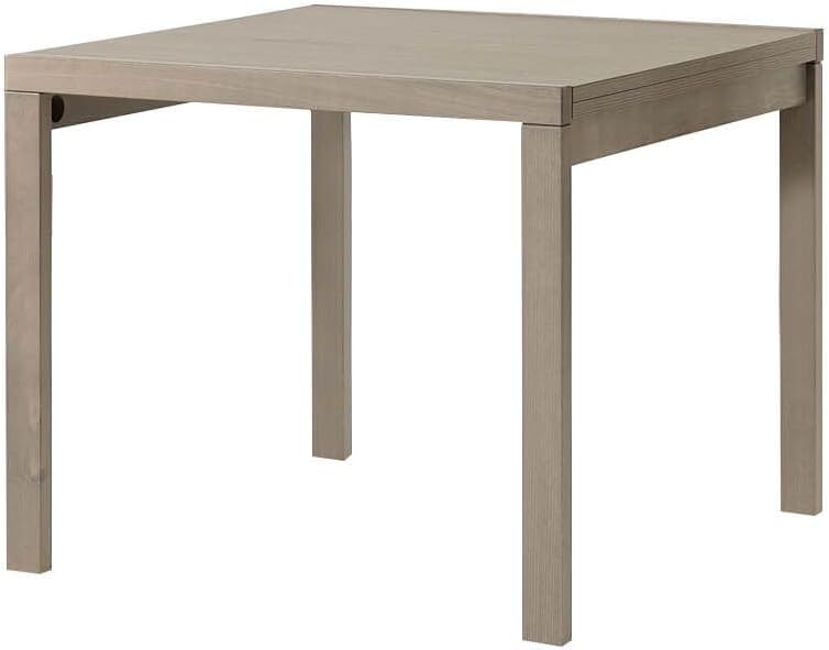 milani home Tavolo da pranzo, 90 × 90 cm, Tortora, allungabile, legno, per sala da pranzo e cucina