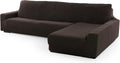 Fodera copridivano SOFASKINS, 340 cm, Marrone, per soggiorno