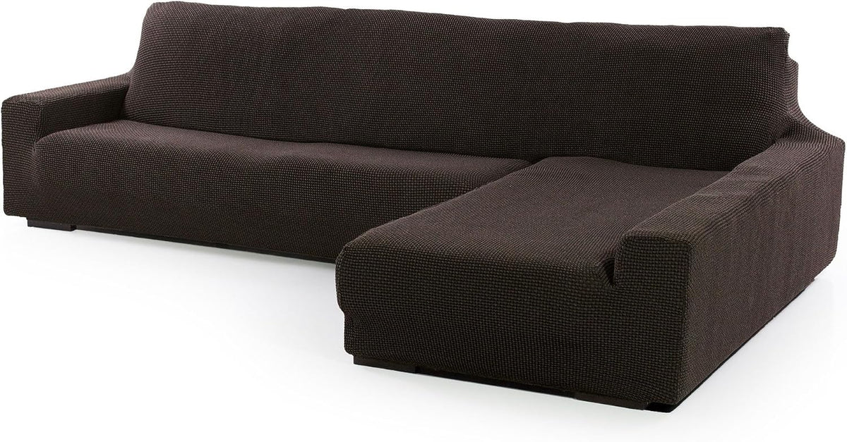 Fodera copridivano SOFASKINS, 340 cm, Marrone, per soggiorno