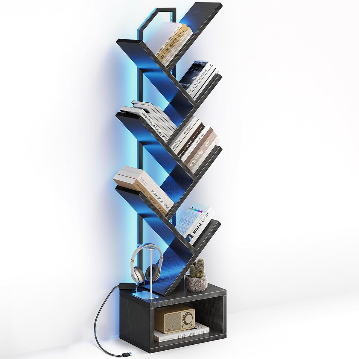 Libreria Casaottima, legno, acciaio, per ufficio