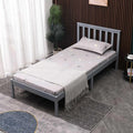 Testiera WestWood, 197 × 98 × 82 cm, 207 × 158 × 82 cm, legno, Bianco, per camera da letto
