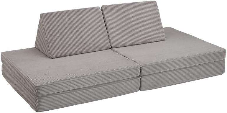 Divano Traumnacht, Grigio, 81,5 × 81,5 × 12 cm, tessuto, per soggiorno