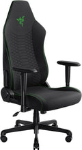 Sedia gaming Razer, 2-D, Iskur V2 X, Nero, tessuto, con cuscini, con braccioli, per ufficio