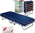 Brandina pieghevole EVERGREENWEB MATERASSI & BEDS, 10 cm, legno, memory foam, ortopedico