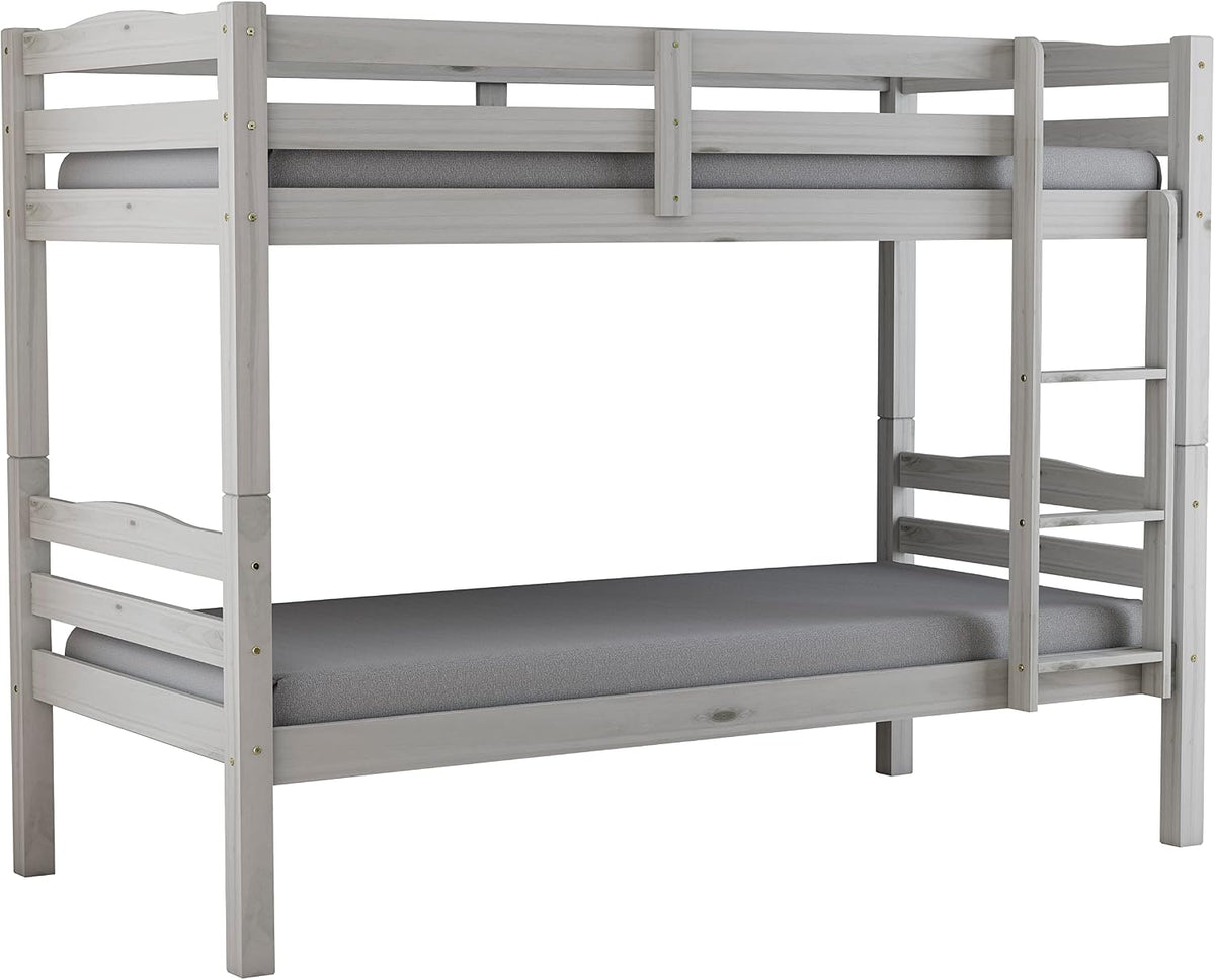 Letto a castello Arredo Stock, 90 × 190 × 150 cm, Bianco, legno, per camera da letto