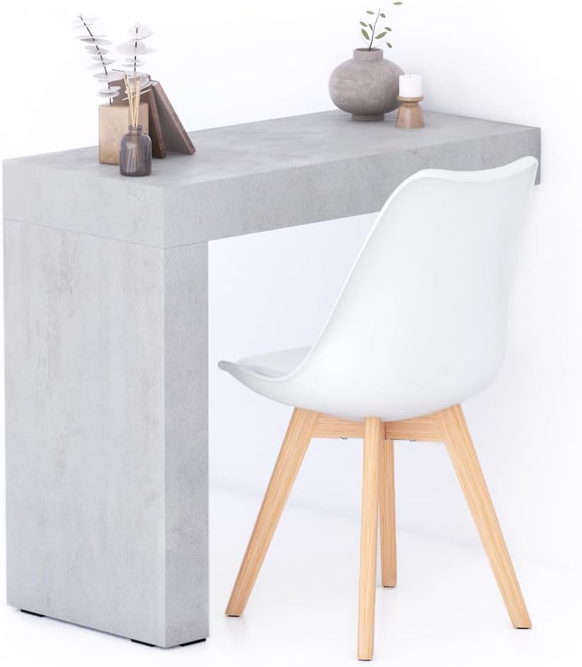 Mobili Fiver Scrivania, Grigio, per ufficio
