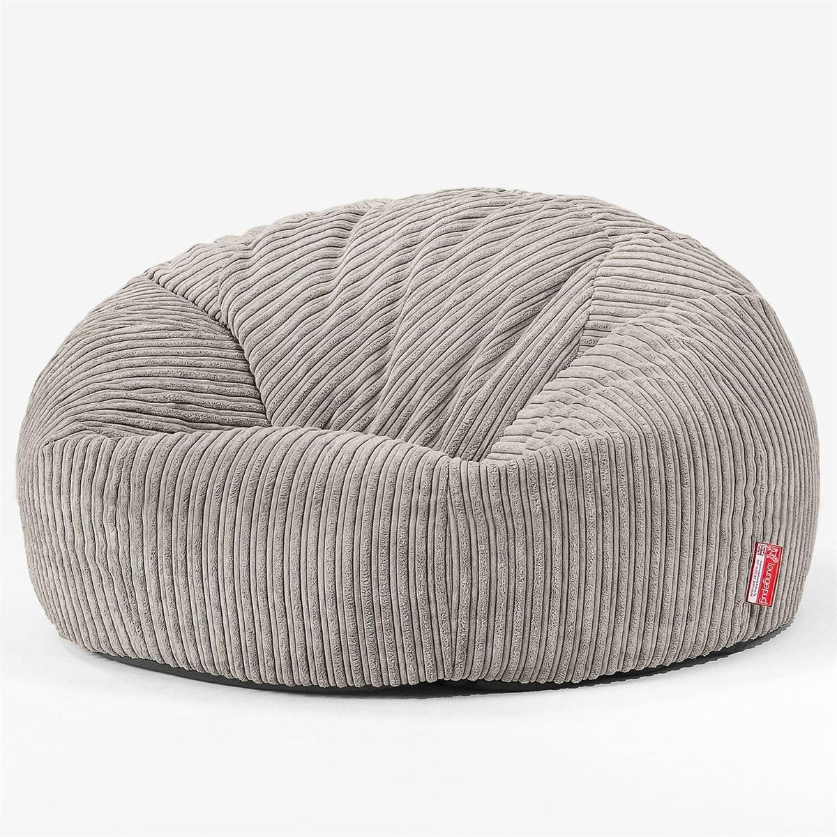 Poltrona sacco Lounge Pug, velluto, per soggiorno